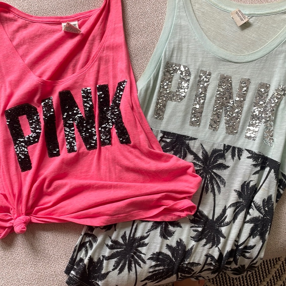 Pink tops